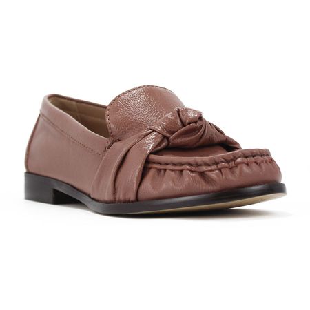 mocassim arezzo vermelho