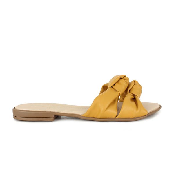scarpin amarelo beira rio