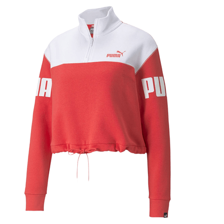 puma half zip moletom com capuz