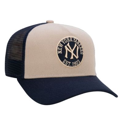 bone aba curva trucker new york yankees snapback